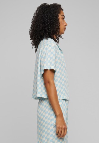 Urban Classics Bluse 'Resort' in Blau