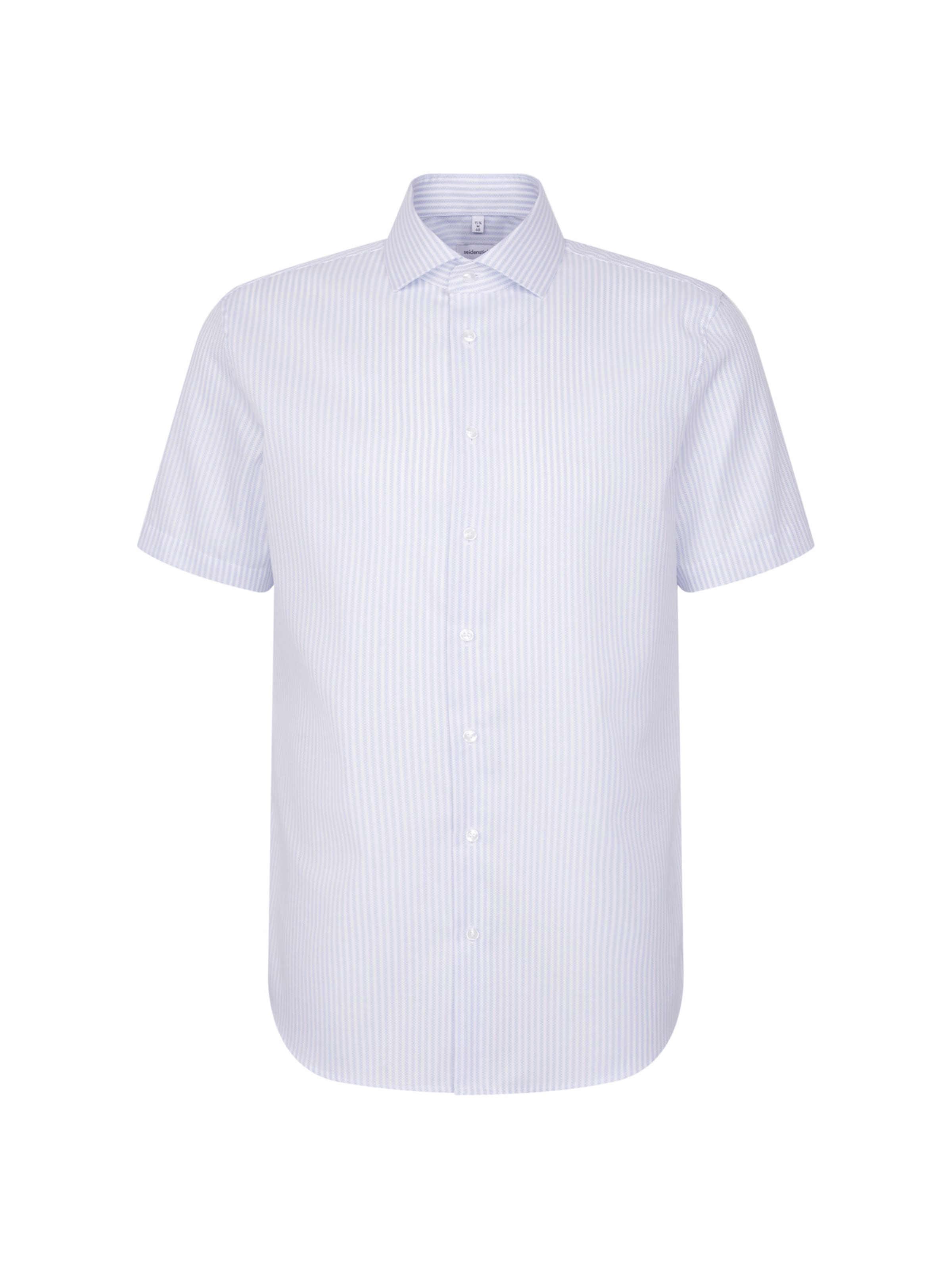 Coupe slim Chemise business SEIDENSTICKER en bleu : devant