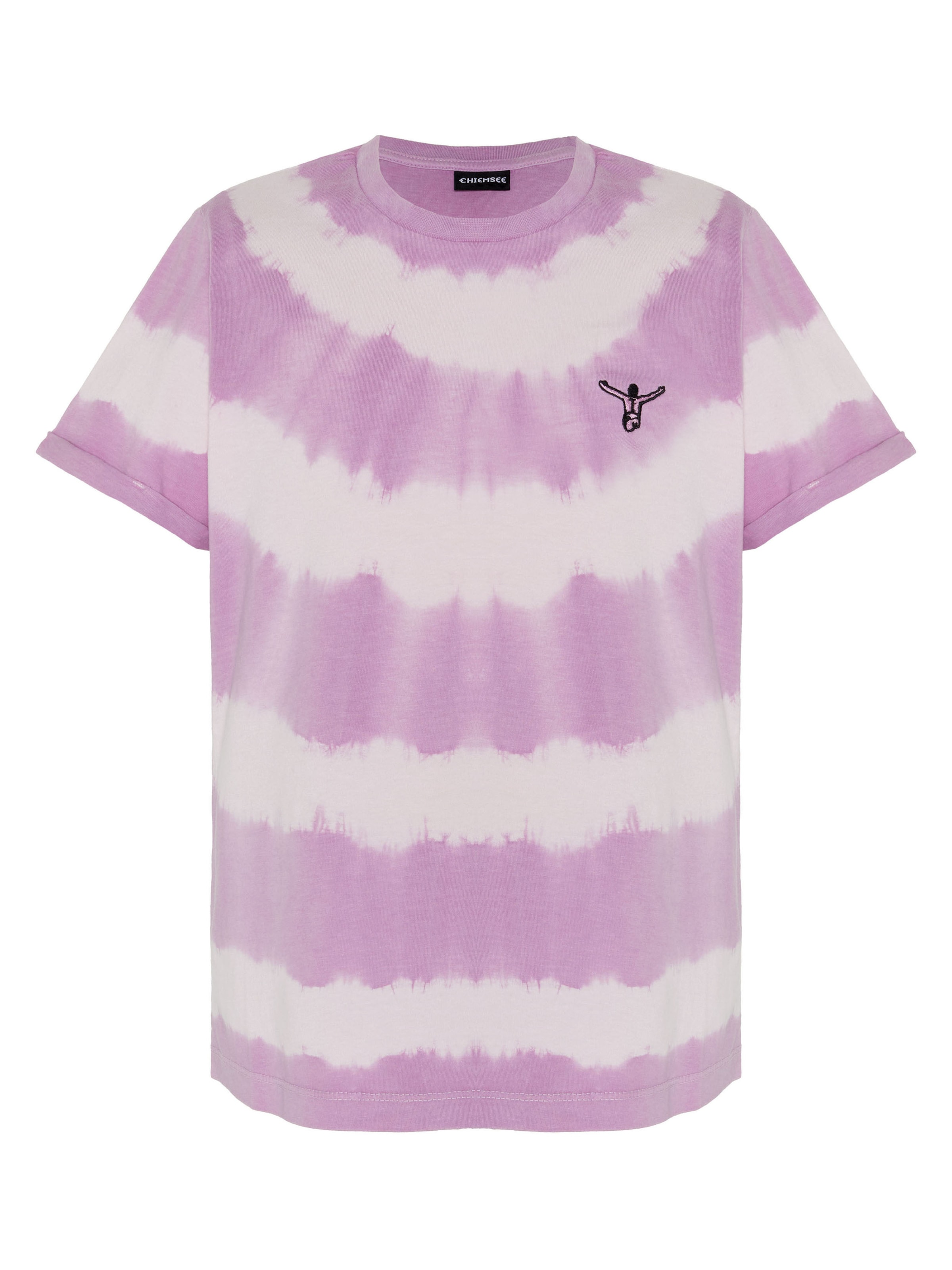 CHIEMSEE Shirt ' mit Batik-Färbung ' in Purple: front