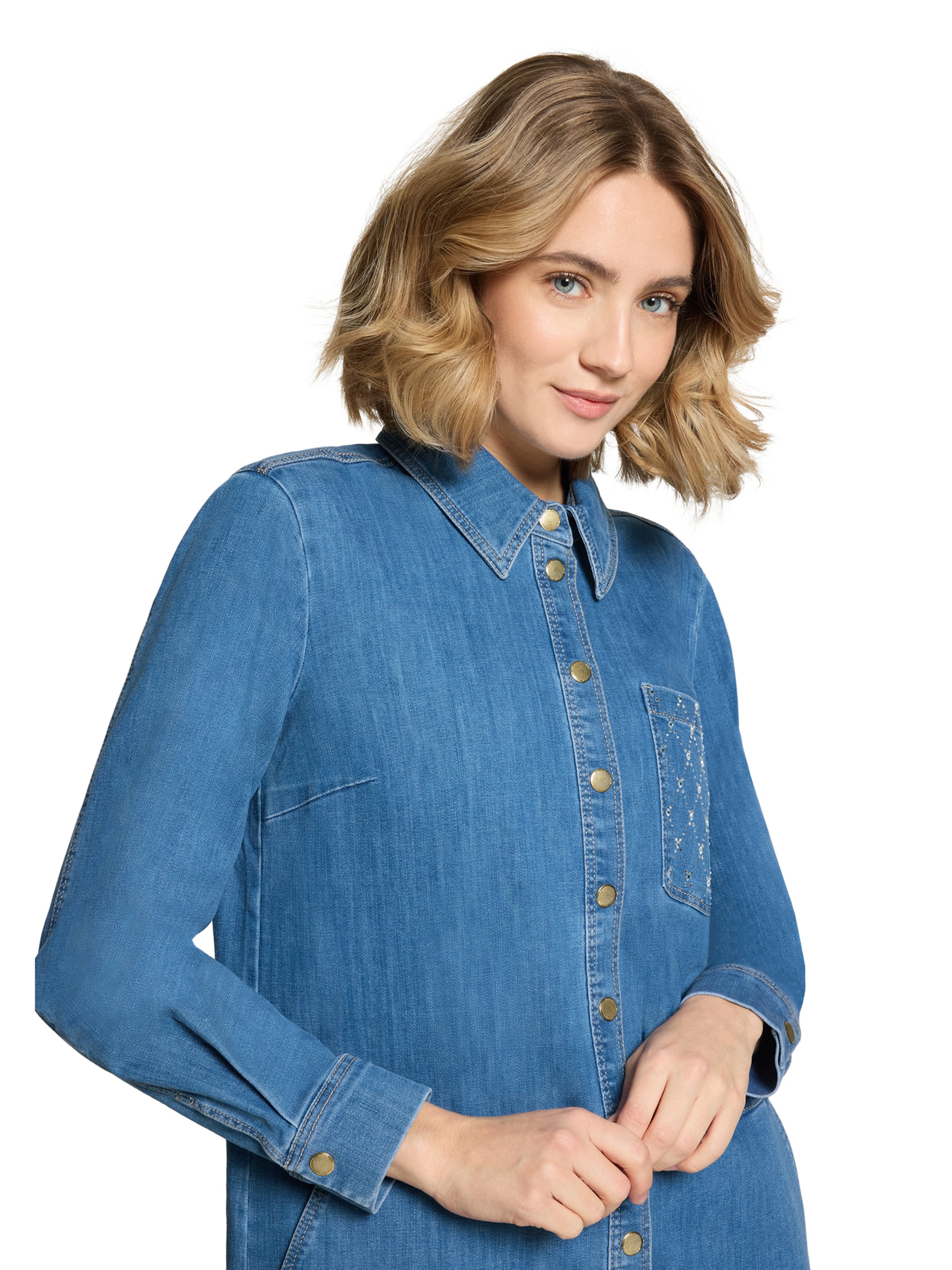 Robe-chemise Betty Barclay en bleu