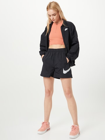 Nike Sportswear Přechodná bunda – černá