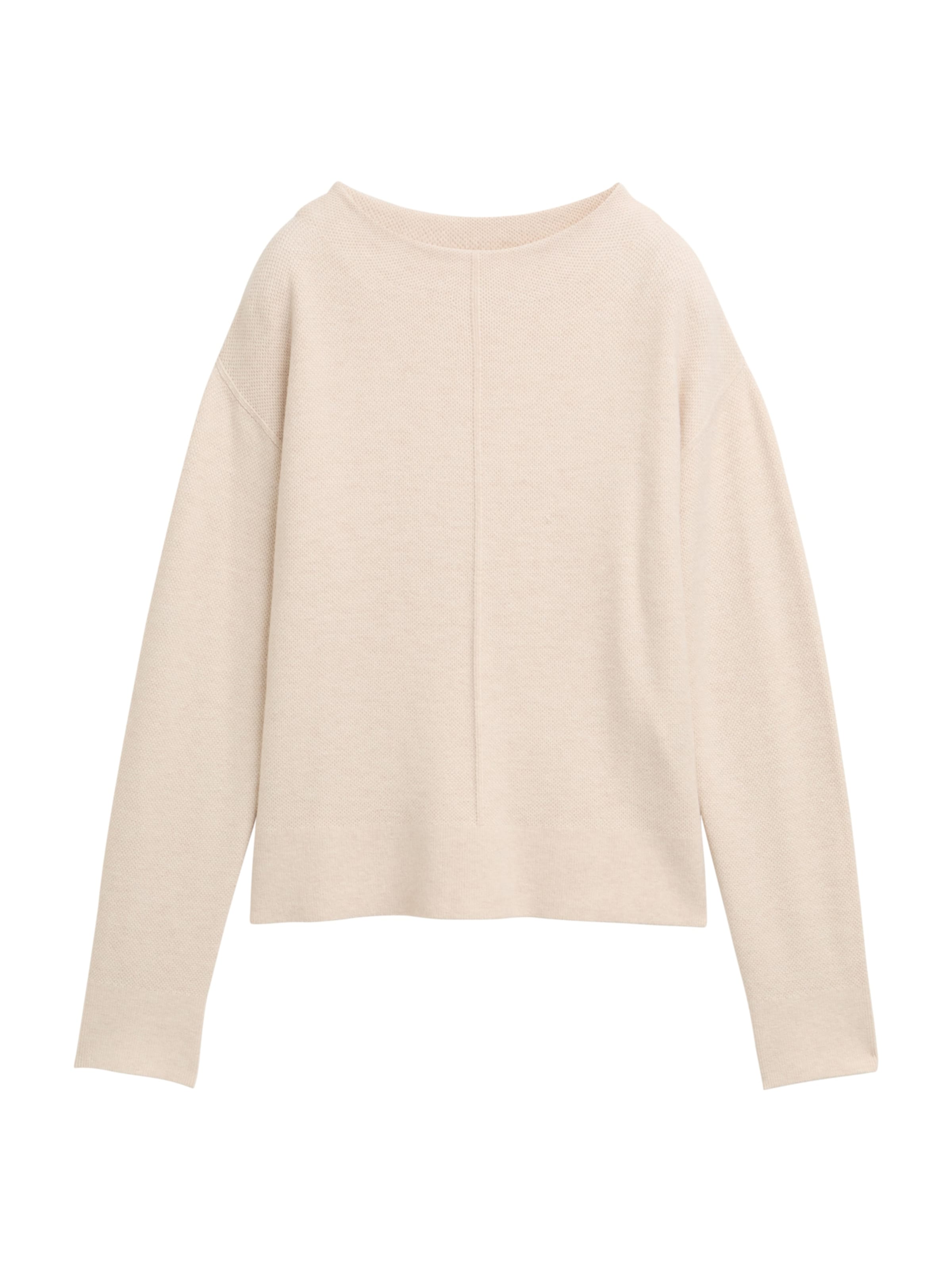 TOM TAILOR Sweter w kolorze beżowy: przód