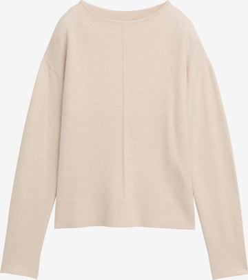 TOM TAILORPulover - bež boja: prednji dio