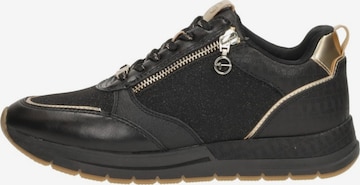 Baskets basses 'Sneakers Laag' Tamaris en noir : devant
