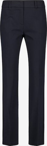 TAIFUN Slim fit Pleated Pants in Blue: front