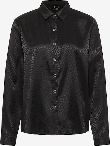 faina Blouse in Black: front