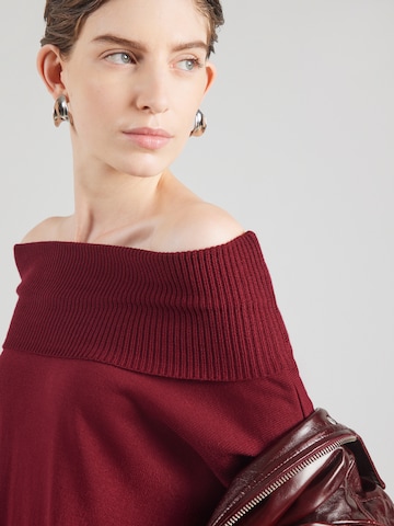 Cool & Sexy - Vestido de malha em vermelho