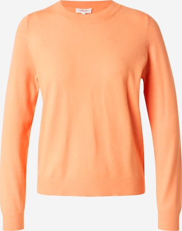 Pull-over s.Oliver en orange : devant