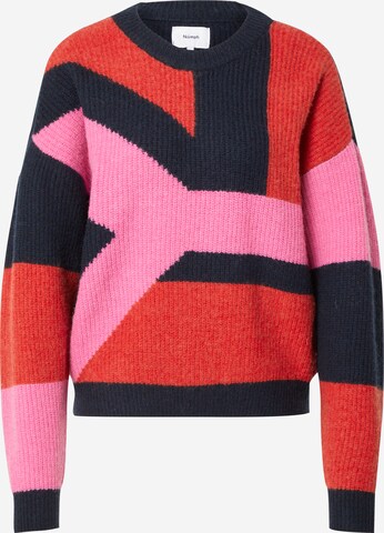 NÜMPH Sweater 'NINA' in Red: front