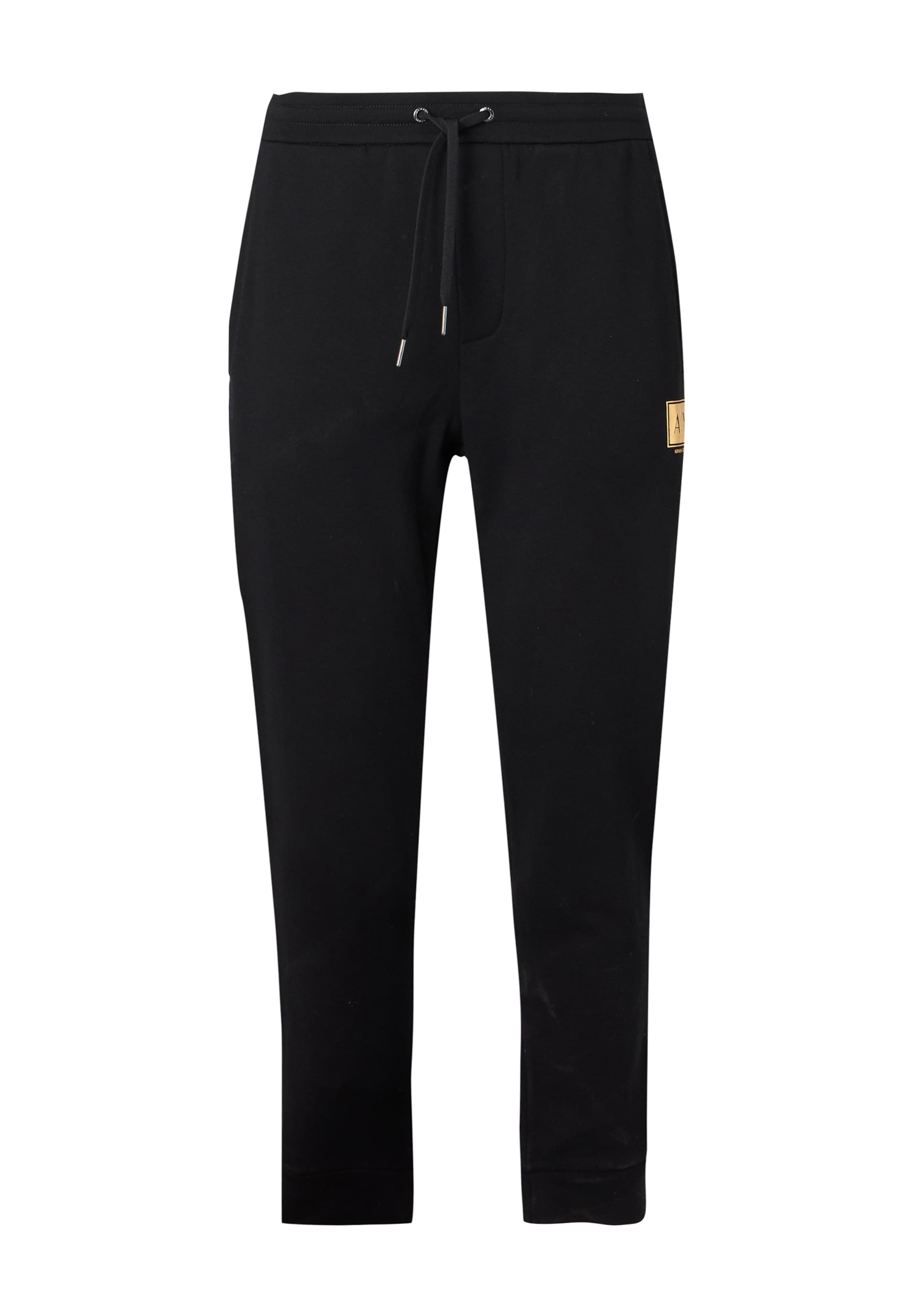 ARMANI EXCHANGE Tapered Bukser i sort: forside