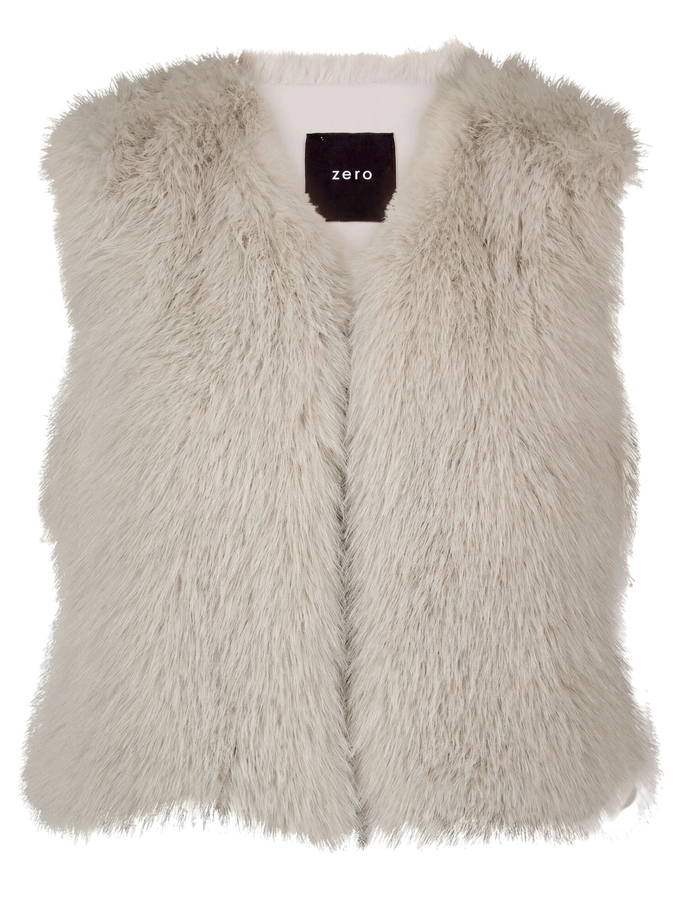 Gilet di zero in grigio: frontale