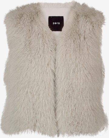 Gilet di zero in grigio: frontale