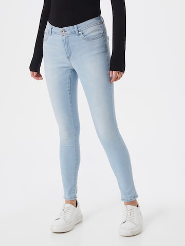 Skinny Jeans 'Wauw' de la ONLY pe albastru: față