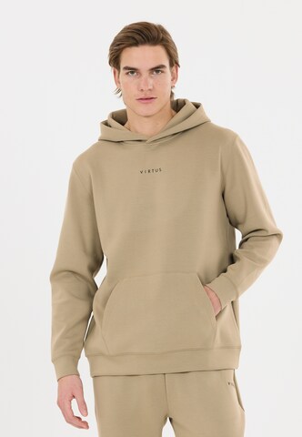 Virtus Sweatshirt 'Taro V2' in Beige: Vorderseite
