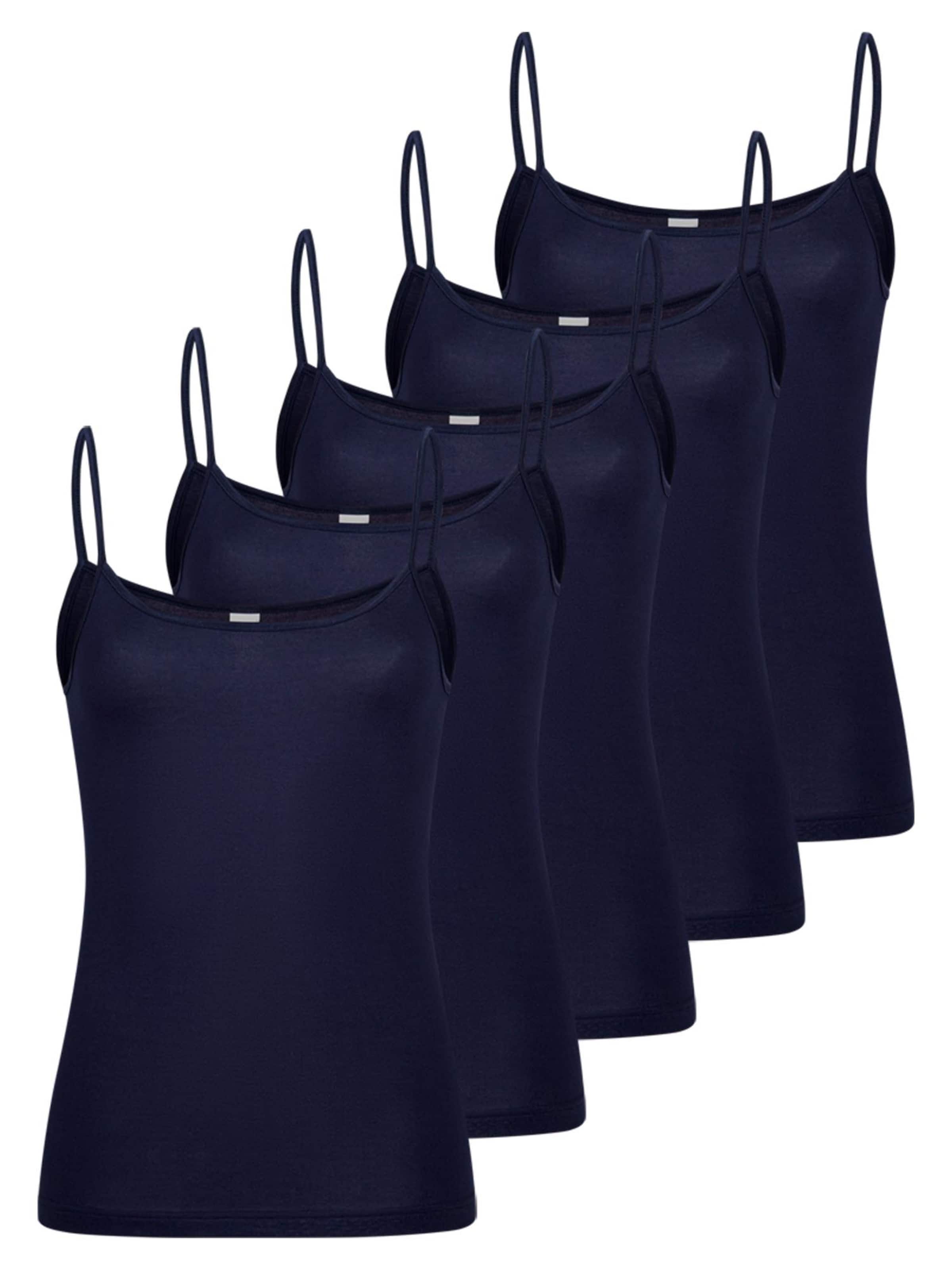 Nina von C. Undershirt 'Motion' in Blue: front