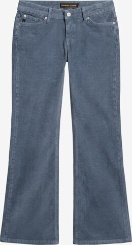 Superdry Broek in Blauw: voorkant