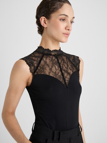 Guido Maria Kretschmer Women Shirt bodysuit 'Jolina' in Black