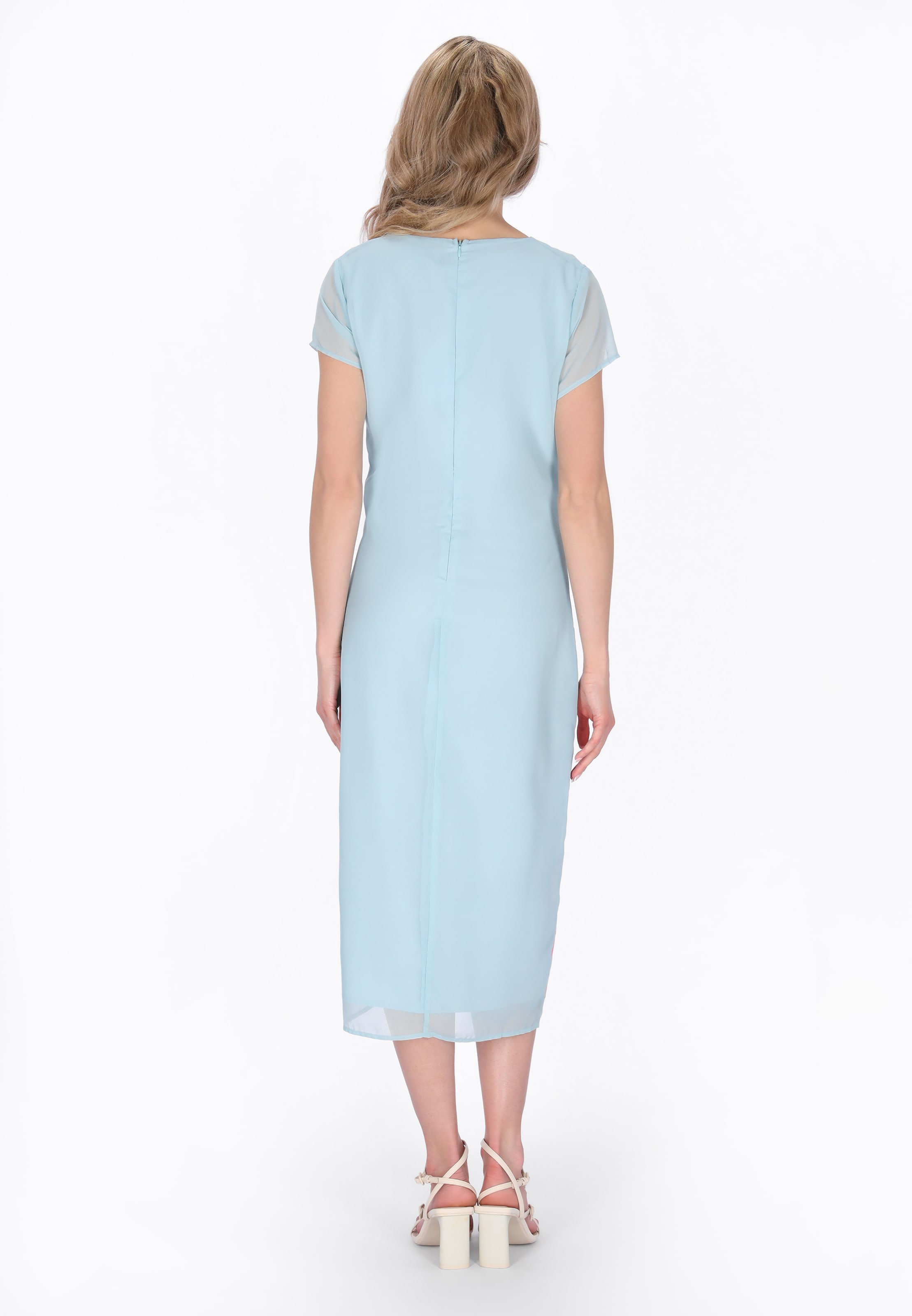 Usha - Vestido en azul