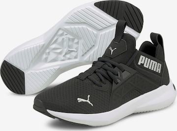 PUMA Loopschoen 'Enzo' in Zwart: voorkant