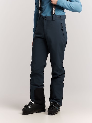 PROTEST Regular Workout Pants 'PRTChester' in Blue