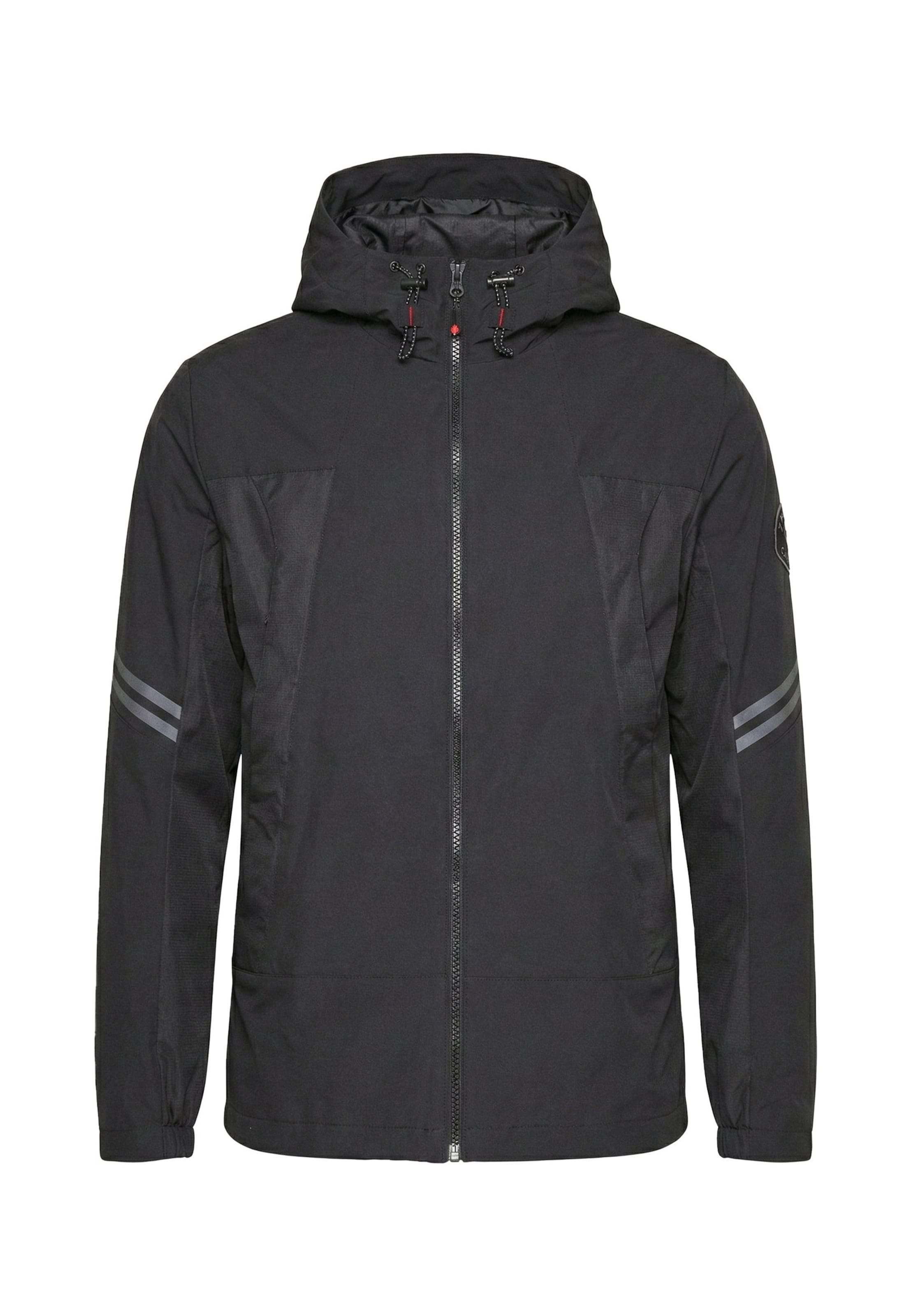 Zavetti Canada Übergangsjacke 'TAVOX' in Schwarz: Vorderseite