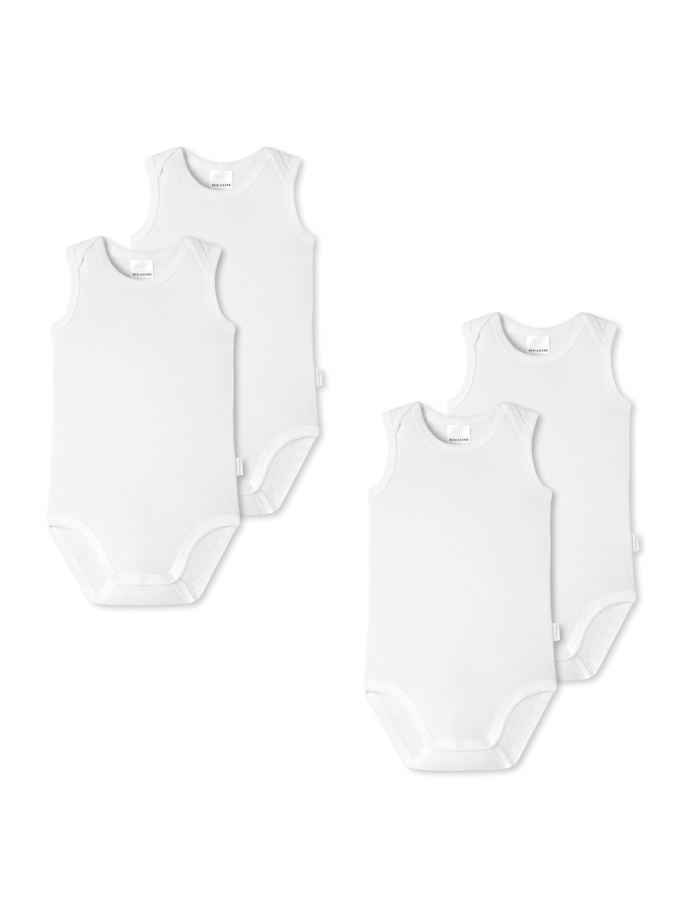 SCHIESSER Rompertje/body in Wit: voorkant