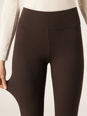 CALZEDONIA Skinny Leggings in Braun