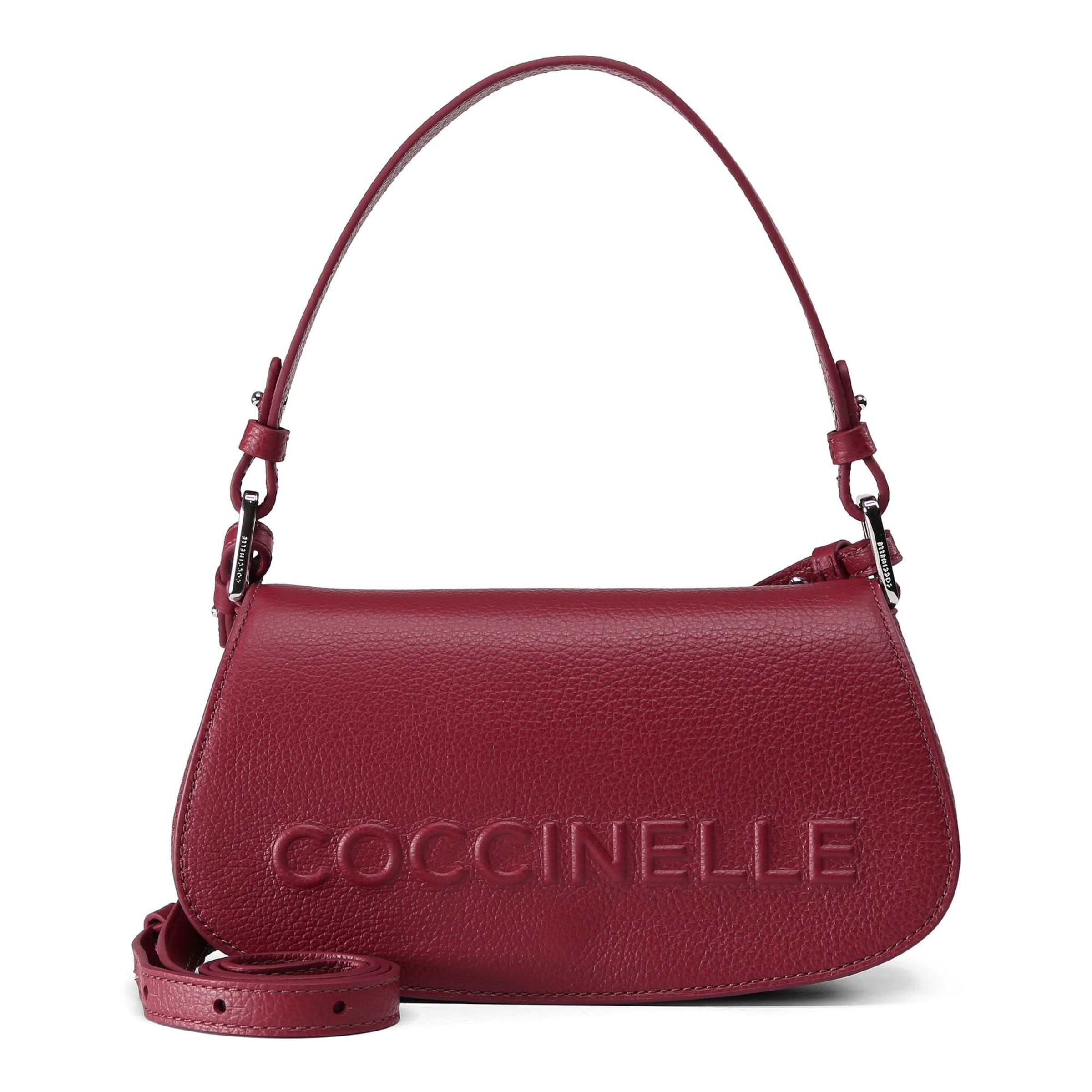 Coccinelle Schultertasche 'Myrtha' in Rot: Vorderseite