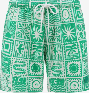 Shorts de bain 'NICK' Shiwi en vert : devant