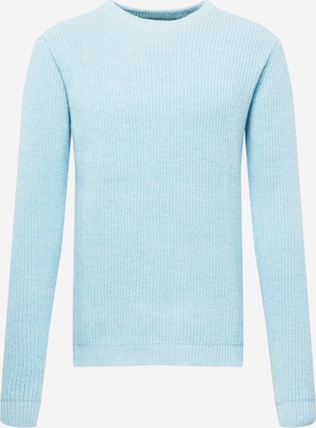 BRUUNS BAZAAR Sweater 'Van Luke' in Blue: front