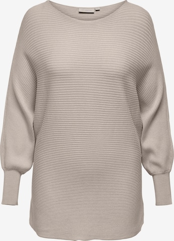 Pull-over 'Adaline' ONLY Carmakoma en gris : devant