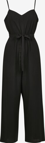 Urban Classics Jumpsuit ' Ladies Spaghetti Jumpsuit ' in Black: front