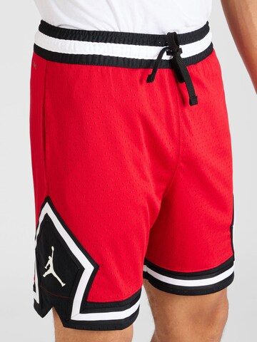 Loosefit Pantalon de sport 'Diamond' Jordan en rouge