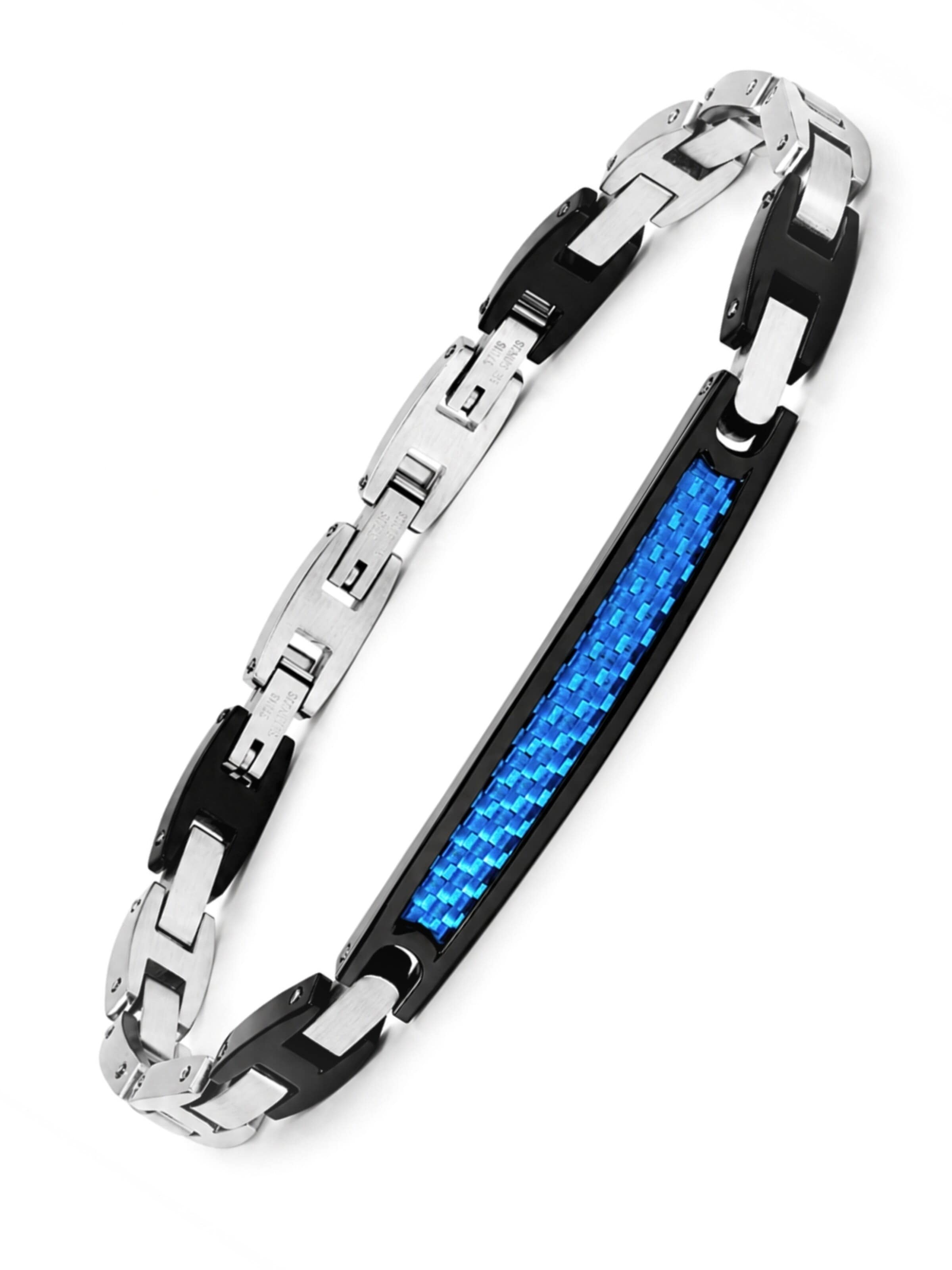 UNIQAL Armband 'AZZURO'‌‌‌ in Blau: Vorderseite