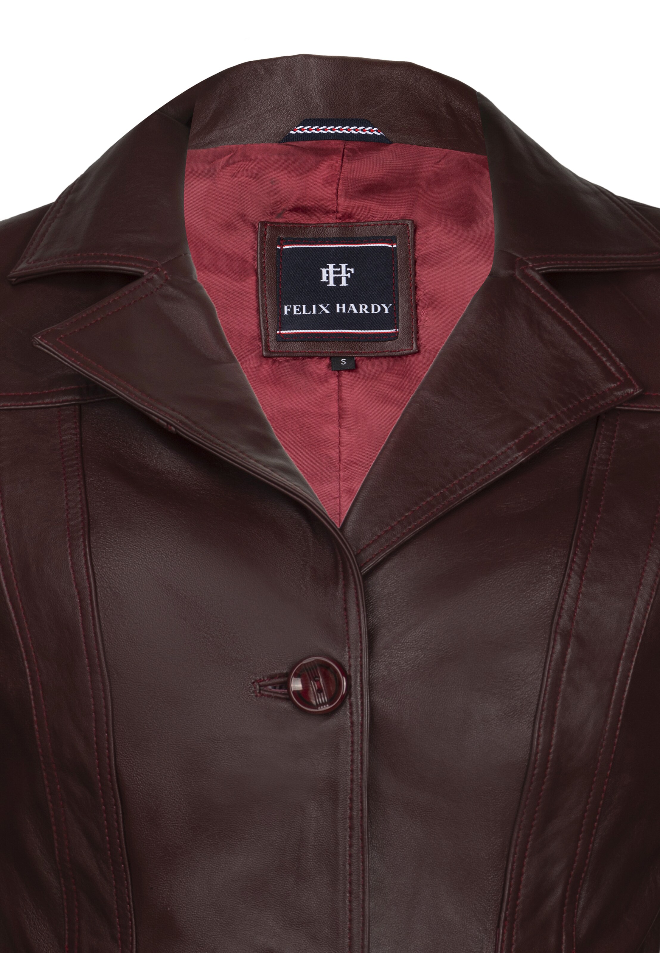 Veste mi-saison Felix Hardy en rouge