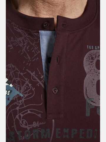 Sweat-shirt ' Fionn ' Jan Vanderstorm en rouge