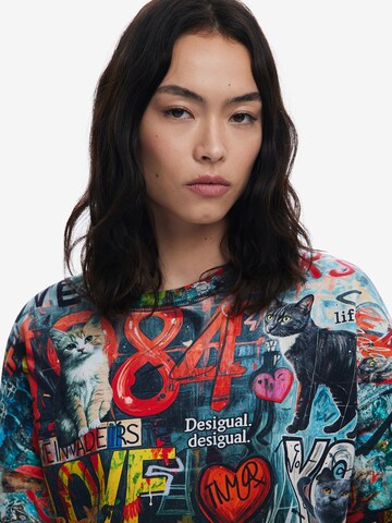 Sweat-shirt Desigual en mélange de couleurs