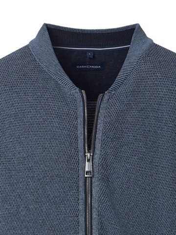 CASAMODA Strickjacke 'Basic'‌‌‌ in Blau