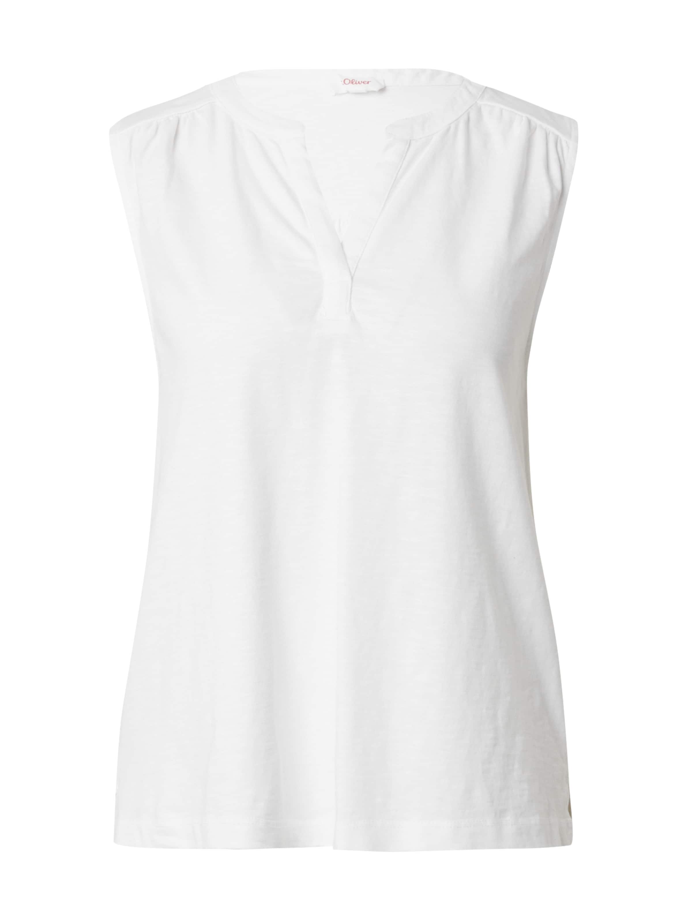 Chemisier s.Oliver en blanc : devant