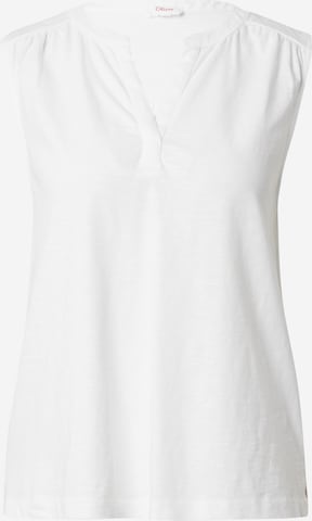 Camicia da donna di s.Oliver in bianco: frontale