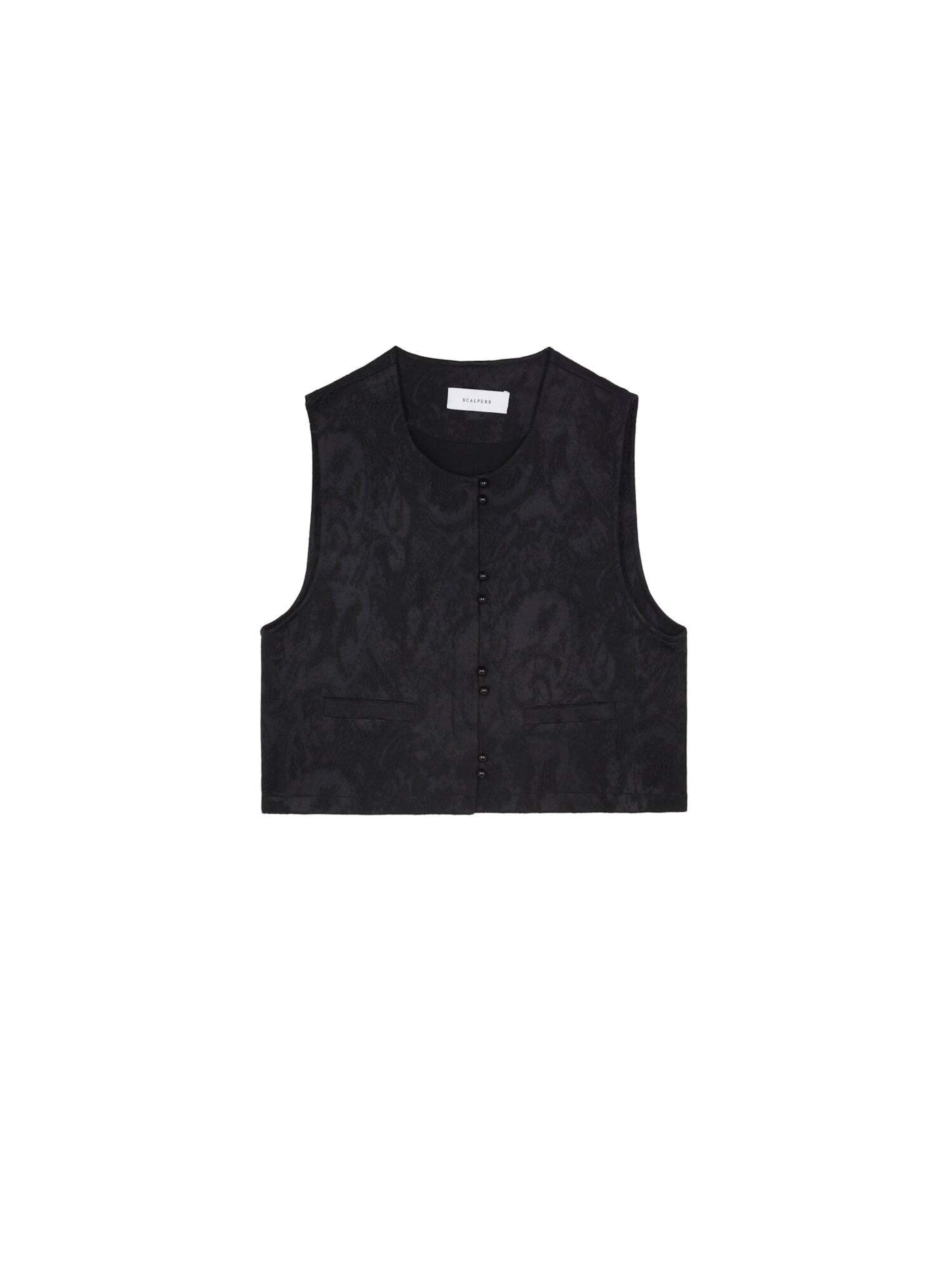 Scalpers Vesta – černá: přední strana