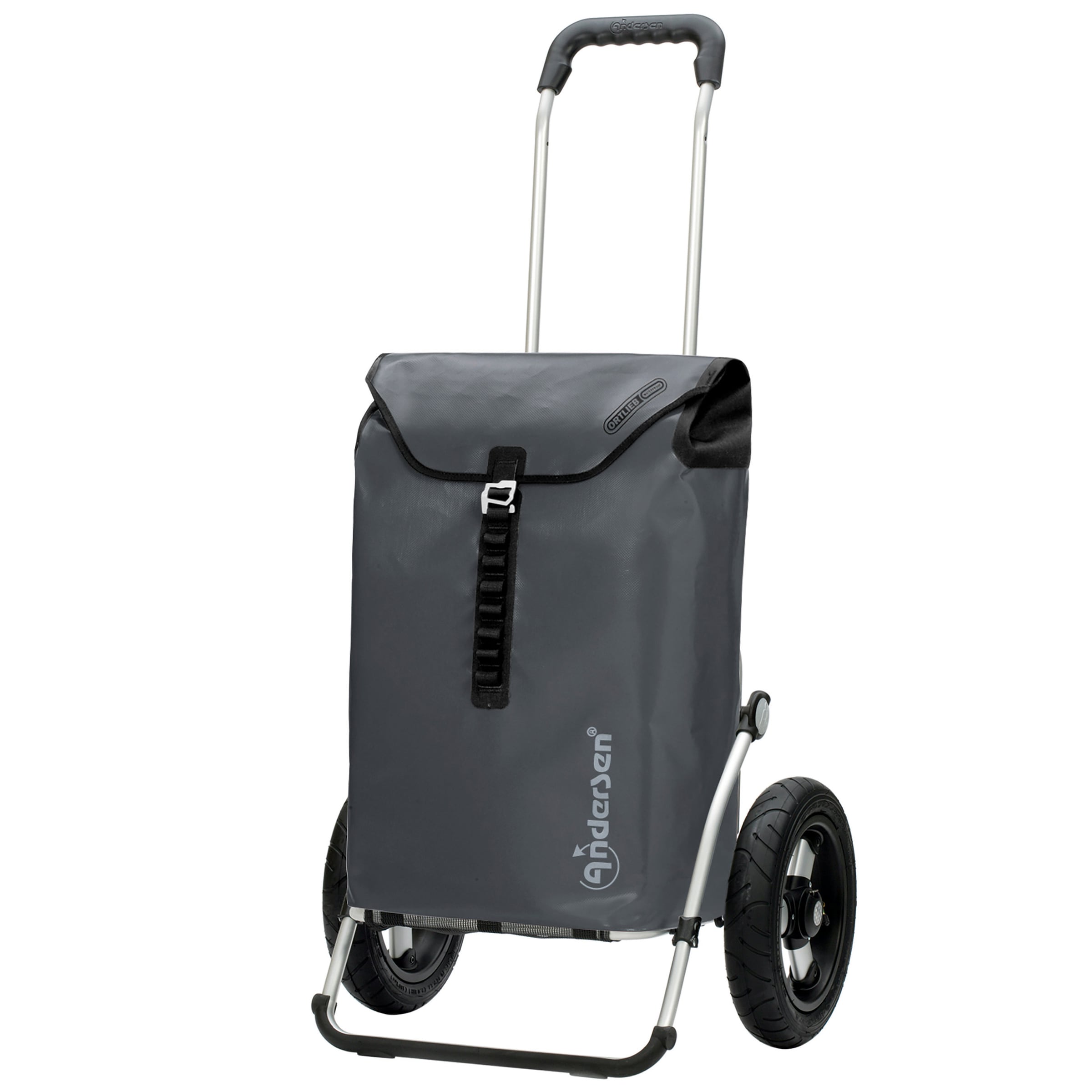 Andersen Shopper Trolley 'Royal' in Grau: Vorderseite