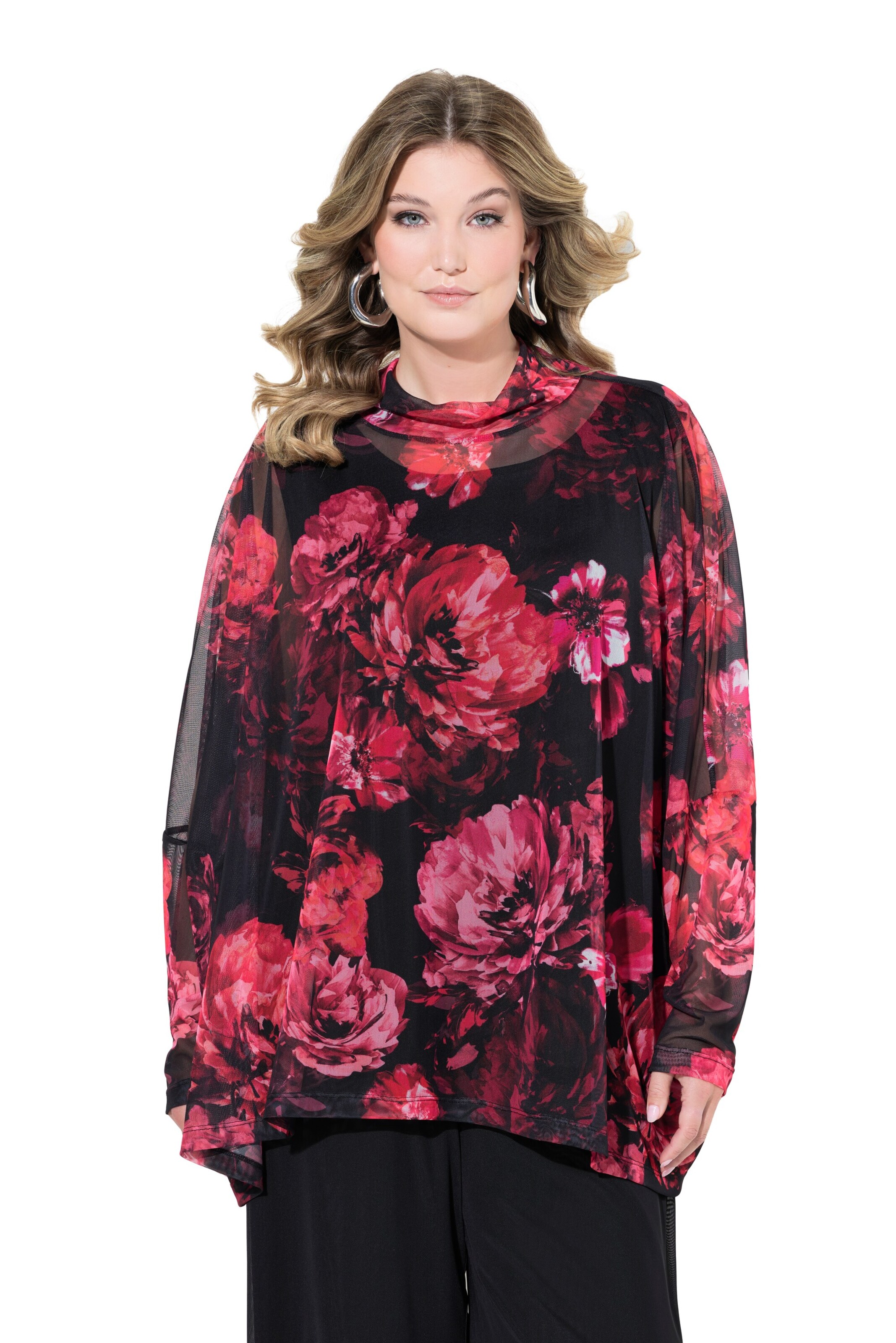 MIAMODA Bluse in Schwarz: Vorderseite