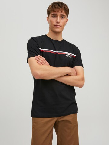 JACK & JONES T-Shirt 'Atlas' in Schwarz: predná strana