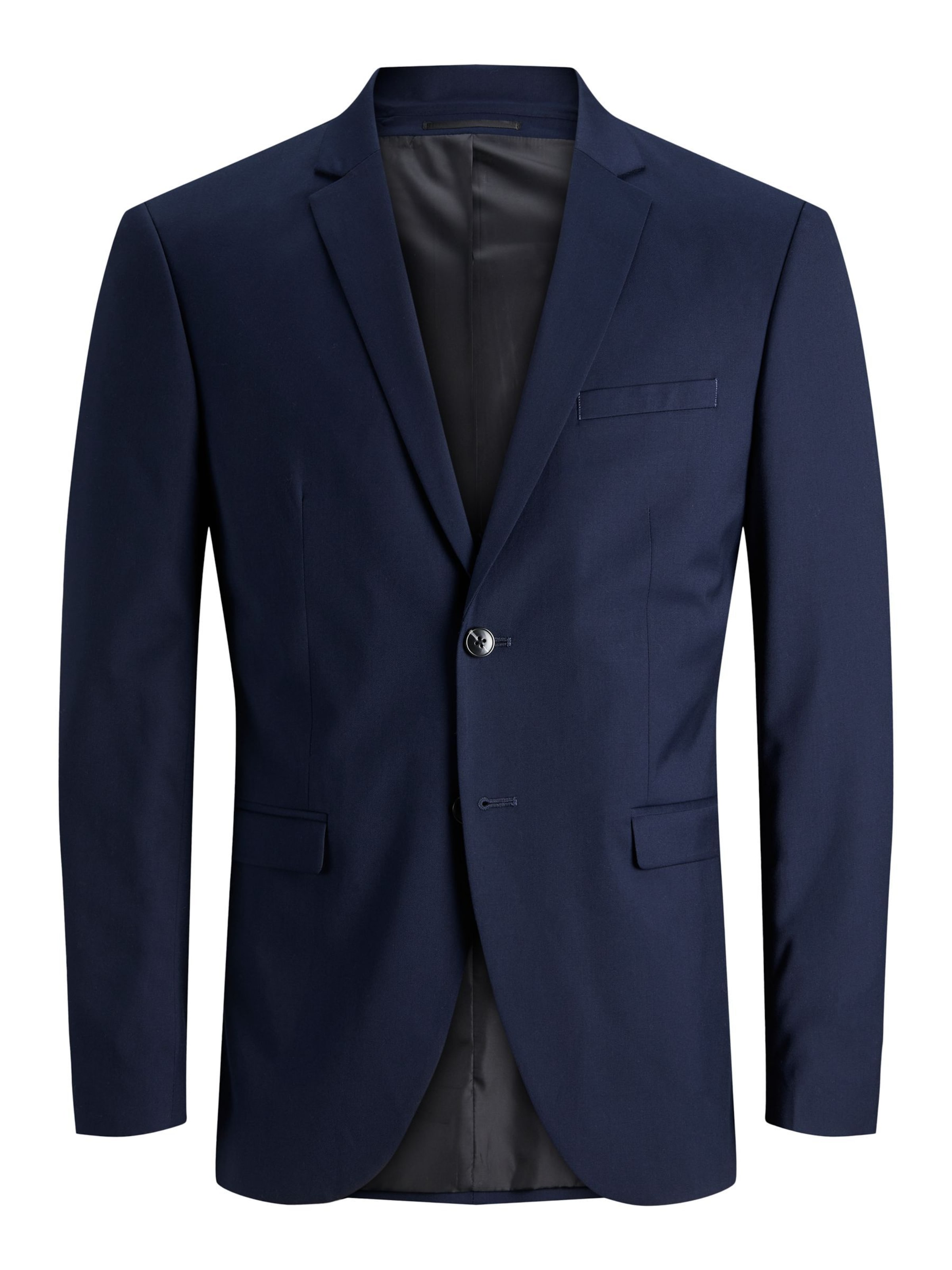 JACK & JONES Cупер слим Пиджак 'JPRFranko' в Синий: спереди