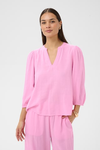 Kaffe - Blusa 'KAMilia' en rosa: frente
