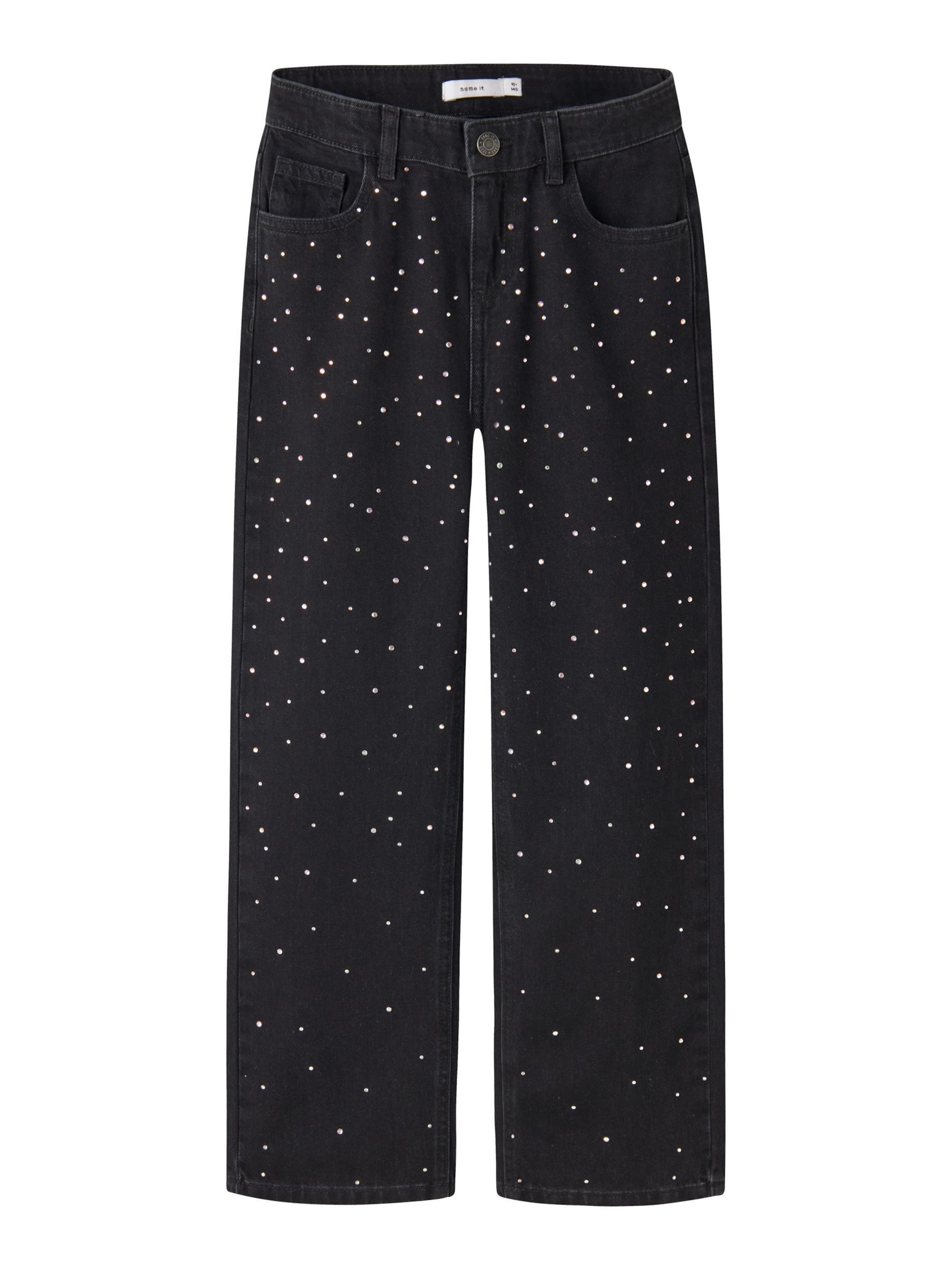 NAME IT Regular Jeans in Schwarz: Vorderseite