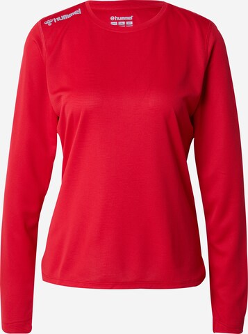 Hummel Функциональная футболка в Красный: спереди