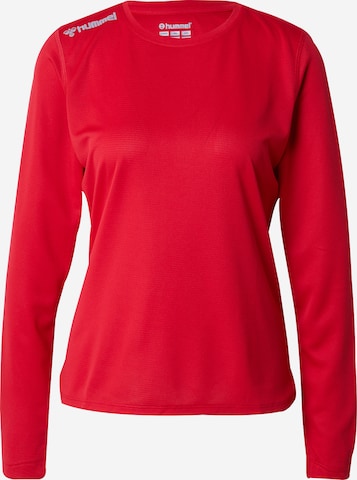 Hummel Performance shirt in Red: front