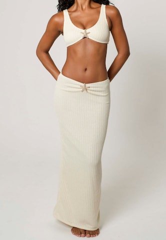 Moda Minx Skirt in Beige